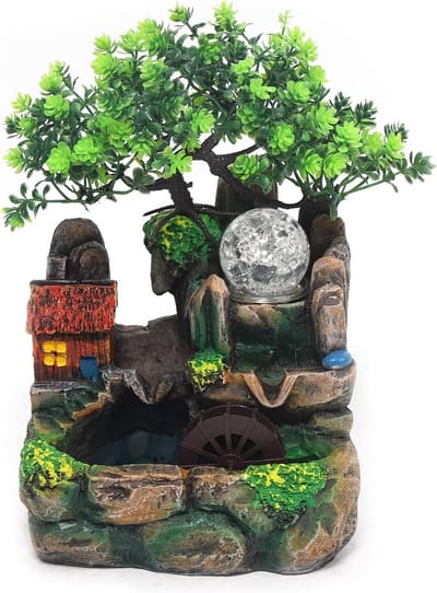 Kamerfontein - Binnenfontein - Fontein voor Binnen - Waterornament - Woondecoratie