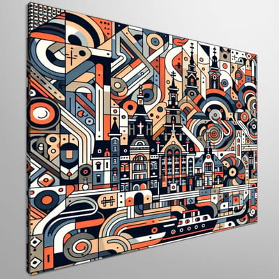 Kunstprint | Wanddecoratie | Canvas | 100 × 100 cm