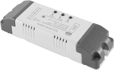 Slimme Actuator Controller - Wifi Relay - Apparaat Automatisering - Dubbele Kanaal Controle - 10A 32V - Wit