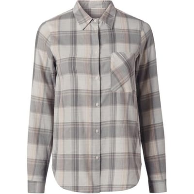 esmara Flanellen dames blouse (Grijs, XS (32/34))