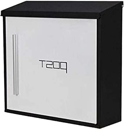 Suggestiebox Brievenbus - Klacht Inzamelbox - Post Ontvangen - Afsluitbaar Deksel - 35 cm Lang - Zilver