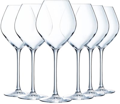 Dailygoods - Cheer Up Steelglas 55 cl - Elegante Wijn- en Cocktailschenker