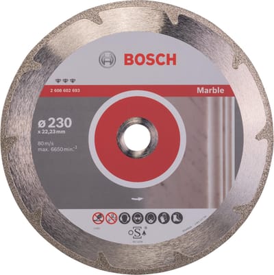 Bosch Diamantslijpschijf het beste voor marmer 230 mm