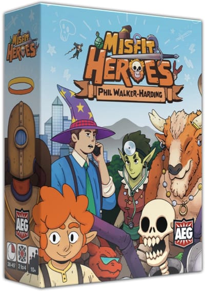 Misfit heroes - Kaartspel - Engels