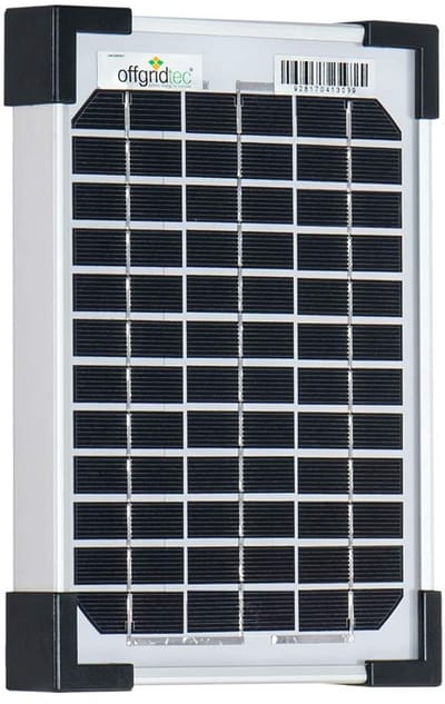 5W Mono 12V Zonnepaneel voor Offgrid Oplossingen