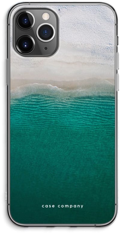 Case Company® - Hoesje geschikt voor iPhone 11 Pro Max hoesje - Stranded - Soft Cover Telefoonhoesje - Bescherming aan alle Kanten en Schermrand