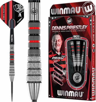 Dartpijlen Set - Stalen Darts - Precisie Werpen - 90% Tungsten - 19 Gram - Zilver