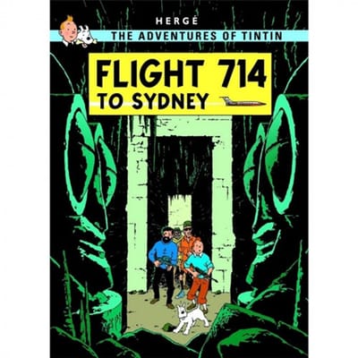 Kuifje coverkaart / ansichtkaart - Tintin Vol 717 Pour sydney - 10x15cm
