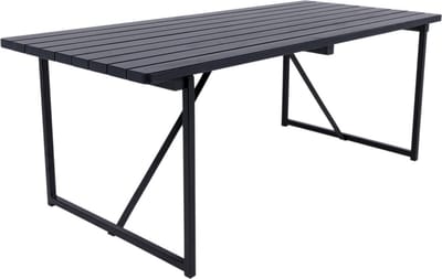MaximaVida industrieel metalen tafelonderstel Boston 90 cm zwart