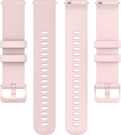 Siliconen bandje - geschikt voor Garmin Vivoactive 4 / Venu 2 / Venu 3 / Forerunner 255 / 265 - roze