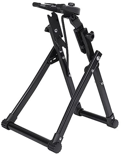 Dailygoody - Fietswielstandaard - Onderhoud - Opvouwbaar en stevig - Aluminiumlegering - Fietsaccessoires - Geschikt voor alle fietsen - Compact ontwe