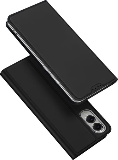 Dux Ducis - Telefoon Hoesje geschikt voor de Samsung Galaxy 25 Edge - Skin Pro - Book Case - Zwart