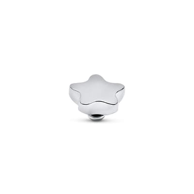 Melano Twisted Basic Star Steentje Zilver