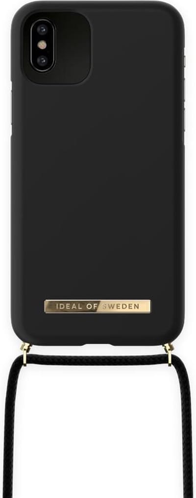 iDeal of Sweden Ordinary Phone Necklace Case voor iPhone 11 Pro/XS/X Jet Black