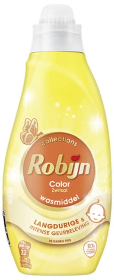 Robijn Klein & Krachtig Wasmiddel Zwitsalgeur 22 Wasbeurten 665 ml