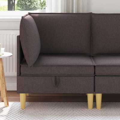 vidaXL - Sofa - met - opslag - Stof