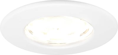 Ledvion - LED Inbouwspot - Dimbaar - 5W - 2700K - Ø84mm - IP65 - Wit