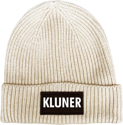 Kluner wintermuts rib gebreid oatmeal - soBAD. | Wintersport | Après ski outfit Warme Muts voor Volwassenen | Heren en Dames Beanie | Schaatsen | Wintermuts