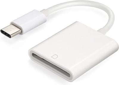 USB-C SD kaartlezer voor MacBook, iPad Pro (2018 - 2026) / iPad Air (2020 - 2026), iPhone 15 - 17 etc