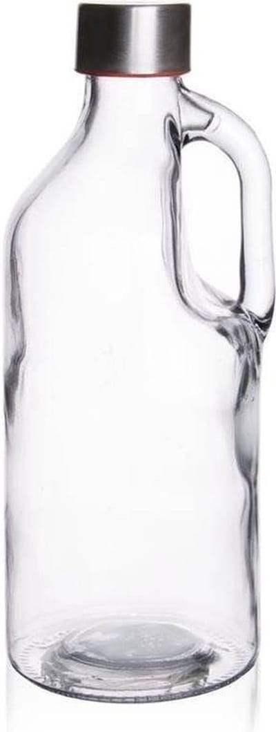 Waterfles Glas 1,15 l - Drinkfles - Vvoor Kinderen en Volwassenen