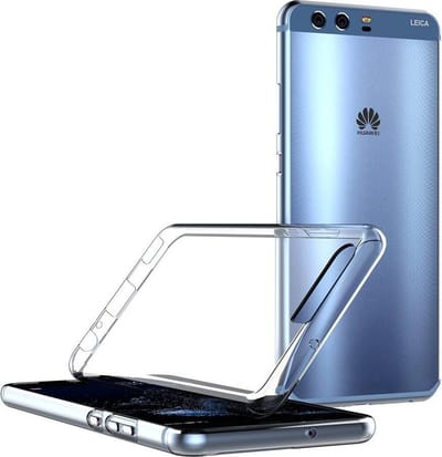 Transparant TPU siliconen case hoesje voor Huawei P10