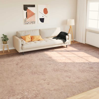 vidaXL - Tapijt - Runner - MARSA - Zand - 300 - x - 400 - cm - Polyester - en - PVC
