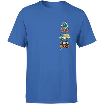 Ruh-Roh! Men's T-Shirt - Royal Blue - S