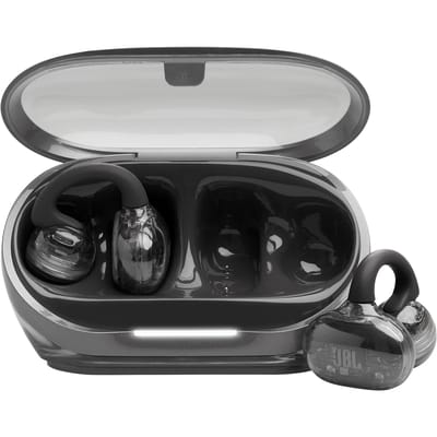 JBL Soundgear Clips - Open Ear Oortjes - Oortjes Draadloos - Sport Oordopjes - Bluetooth - Clip On - Hardlopen - 32 uur - Spatwaterdicht - IP54 - Oorclips - Zwart