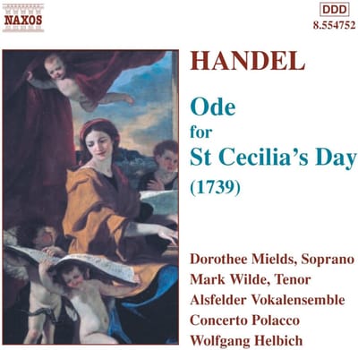 Dorothee Mields, Mark Wilde, Alsfelder Vokalensemble, Concerti Polacco - Händel: Ode For St.Cecilia's Day (CD)