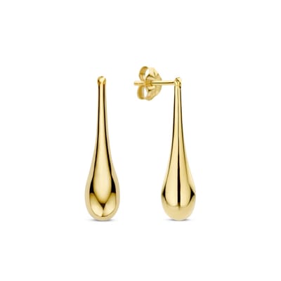 New Bling 9NBG-1021 – 14K Goud – Drop Oorbellen – 20 mm