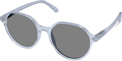 Vista Bonita ARTI – Zonneleesbril UV400 – Sterkte +0.50 – Kleur Transparant – Unisex model - Licht montuur – Fijne pasvorm – Flexveren - Inclusief etui en doekje