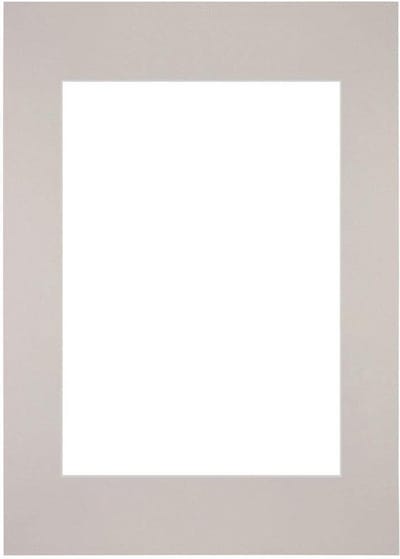 Passe-Partout Fotomaat 42x59,4 cm - Lijstmaat 59,4x84 cm - Grijs Graniet - Museumkarton - Fotolijst niet inbegrepen