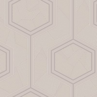 Zambaiti Vinylbehang Z12849 - Lamborghini - Grafisch Taupe - 70cm x 10.0m