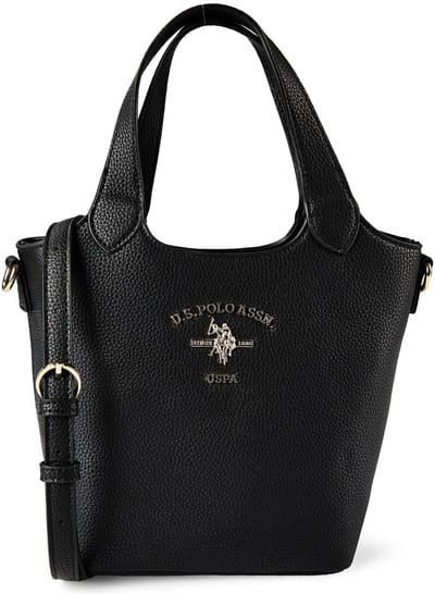 U.S. POLO ASSN. schoudertas handtas Stanford Mini Shopper Black zwart