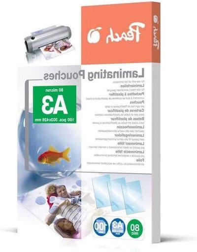 Lamineerfolie A3 80 mic 100 stuks - Extra dik document bescherming