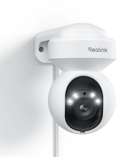 Reolink 4K UHD WiFi 6-camera, 3x optische zoom, automatische tracking, licht- en sirene-2-weg alarmen, kleuren nachtzicht,E1 Outdoor Pro