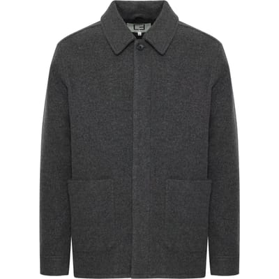Wollen gewatteerde jas Casual Friday Carl