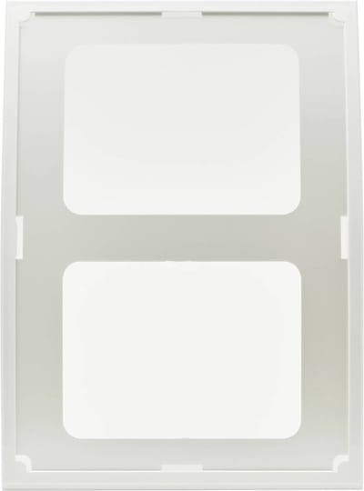 Deflecto 2304WEU Follderhouder (tafelmodel) Voor papierformaat: DIN A4 staand Wit, Transparant 1 stuk(s)