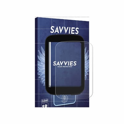 Savvies - Screenprotector voor Bikevee BKV300B 2.4" - Folie Beschermfolie transparant 18 Stuks