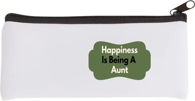 Akyol - happiness is being a aunt Etui - Tante - de liefste tante - verjaardag - cadeautje voor tante - tante artikelen - kado - geschenk - 20 bij 9 cm