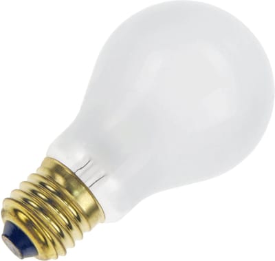 Schiefer E27 Gloeilamp | 75W 2700K 650lm 235V Mat | Dimbaar