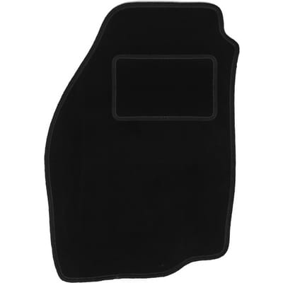 Bestuurdersmat zwart voor: Suzuki Baleno I hatchback, sedan, stationwagen (1995-2007)