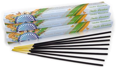 Dailygoods - Premium Wierookstokjes India Darshan - 80 Stuks voor Meditatie en Ritualen