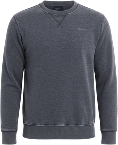 OMBRE Sweater - Regular Fit - Katoen - Lange Mouw Marine S