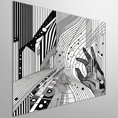 Kunstprint | Wanddecoratie | Dibond | 80 × 80 cm