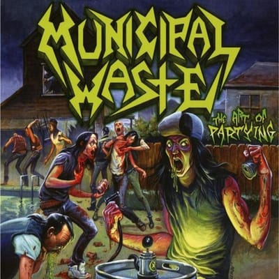 Disque LP MUNICIPAL WASTE - The Art Of Partying MOSH331LPUS Earache 2019 Europe Rock