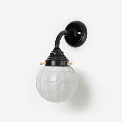 Buitenlamp - Wandlamp Artichoke Curve Zwart - Art Deco Trade