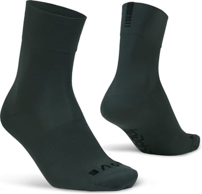 GripGrab - Lightweight SL Performance Zomer Fietssokken 1 Paar Coolmax Wielersport Sokken Regular Cut - Groen - Unisex