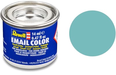 Revell Hobbyverf Enamel verf - #55 Light Green - Mat - RAL6027 - Enamel - Verf potje - 14 ml