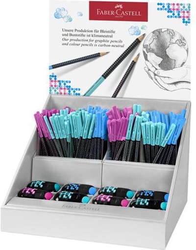 Faber Castell Grafietpotlood Faber Castell Grip Two tone display 240 stuks